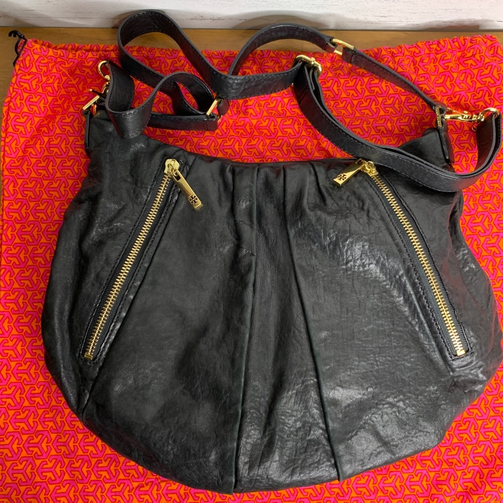 Tory Burch Steffi Hobo Crossbody Shoulder Bag
